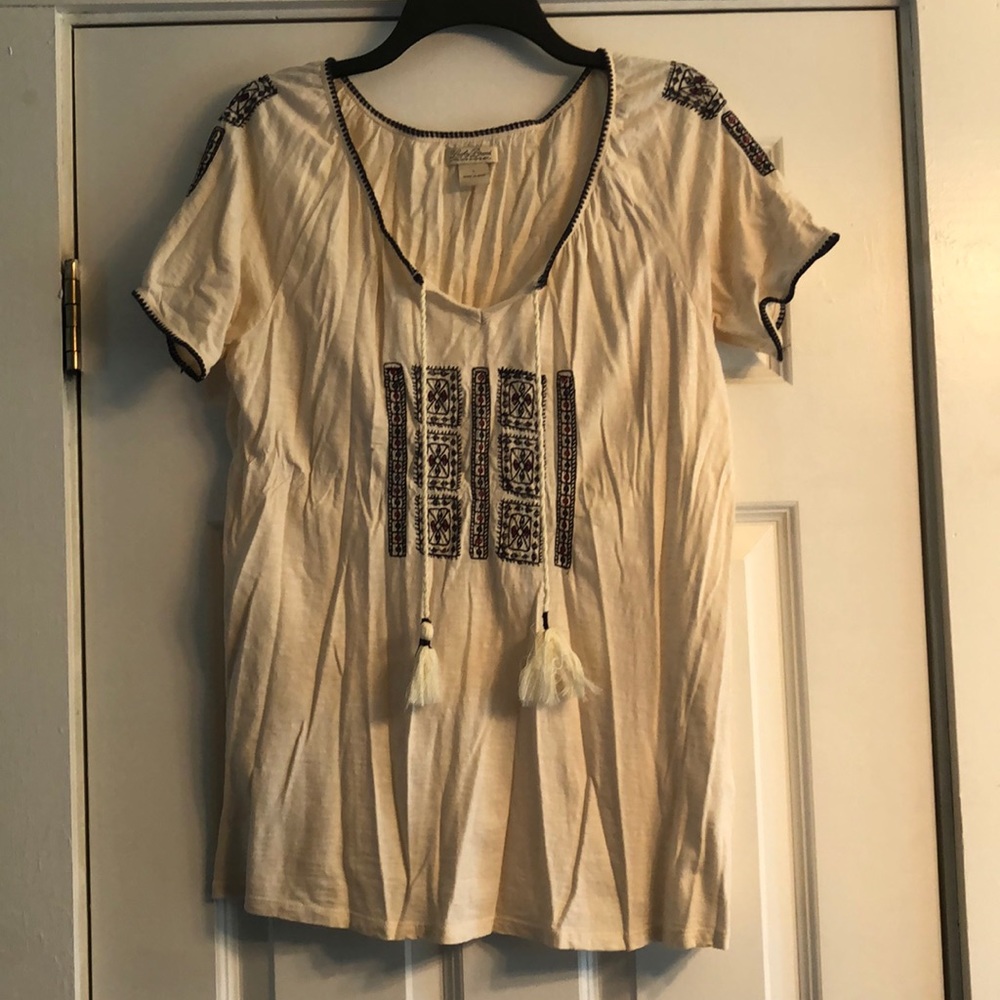 Lucky Brand bohemian t-shirt top